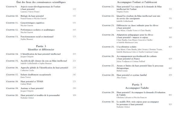 PSYCHOLOGIE DU HAUT POTENTIEL - COMPRENDRE, IDENTIFIER, ACCOMPAGNER – Image 3