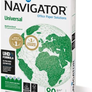 Papier navigator multifonction universal a4 80g blancheur 169 opacité 95 rigidité 120 500F