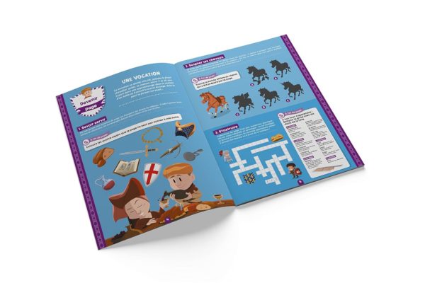 30 ACTIVITES POUR DEVENIR CHEVALIER - APPRENDRE L'HISTOIRE EN S'AMUSANT – Image 3