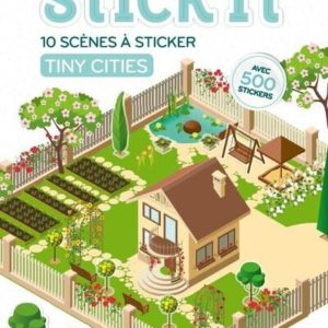 STICK IT - TINY CITIES - 10 SCENES A STICKER