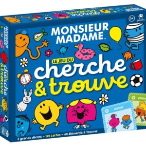 LES MONSIEUR MADAME - LE JEU DU CHERCHE ET TROUVE - COFFRET JEU CHERCHE ET TROUVE