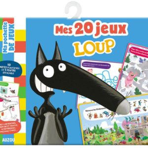 MES 20 JEUX AVEC LOUP - MA POCHETTE DE JEUX