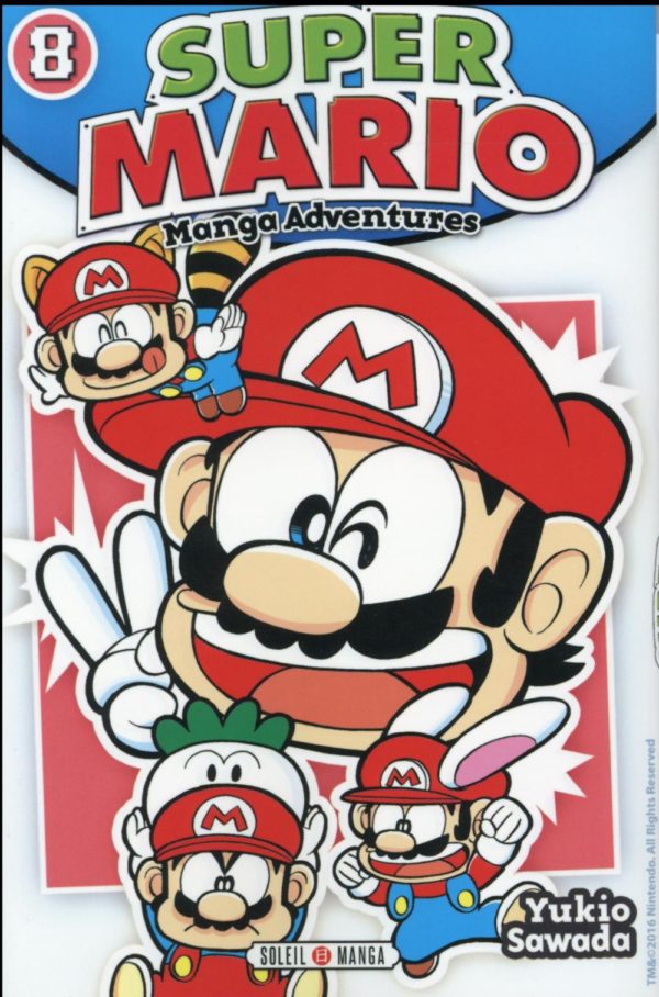 SUPER MARIO MANGA ADVENTURES T08