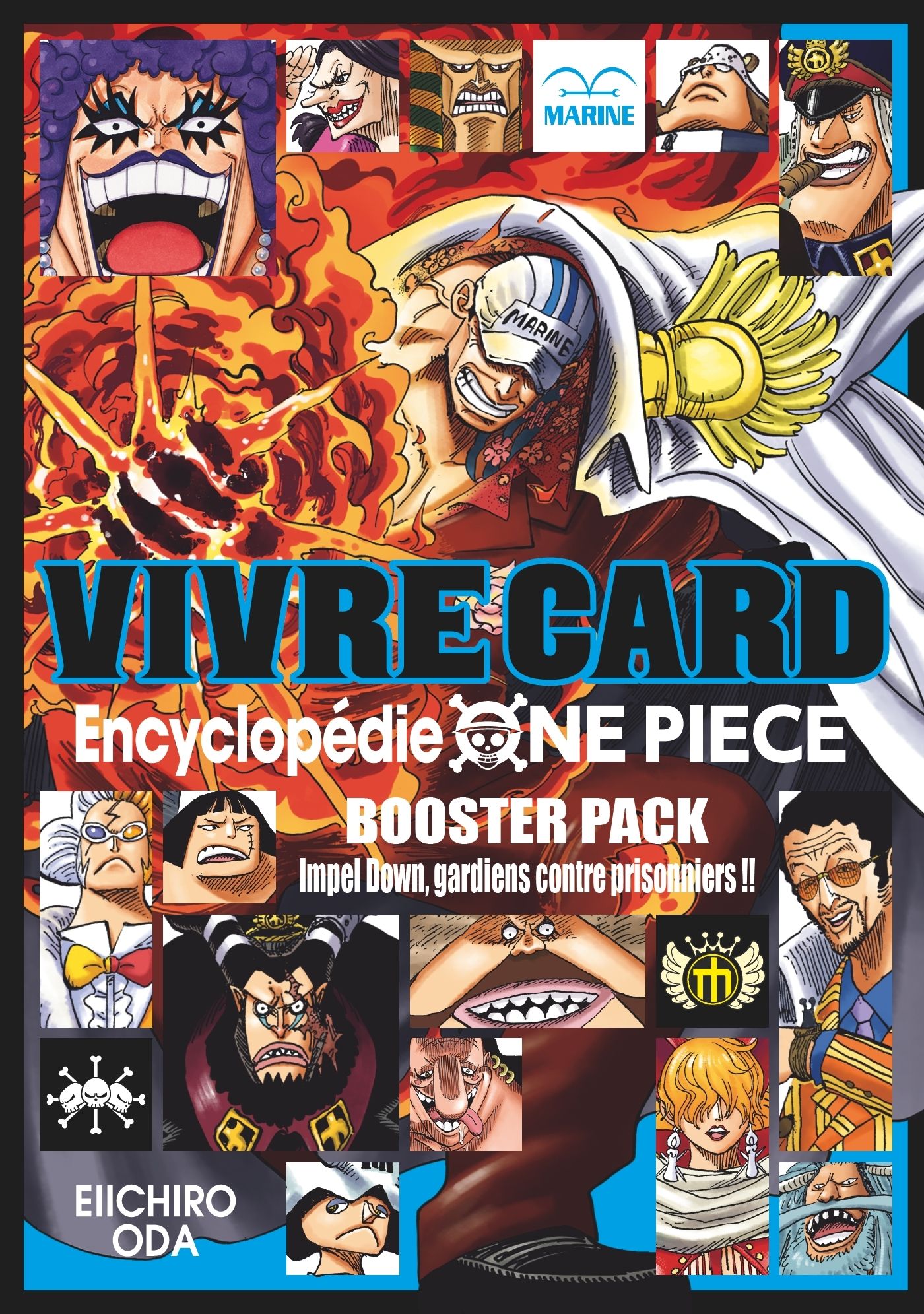 ONE PIECE VIVRE CARD - SAISON 01 - TOME 05 - BOOSTER PACK 014: IMPEL DOWN, GARDIENS CONTRE PRISONNIE