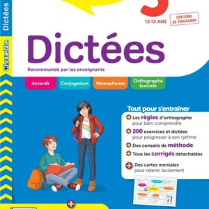 CHOUETTE - DICTEES 5E - CAHIER DE REVISION ET D'ENTRAINEMENT RECOMMANDE PAR LES ENSEIGNANTS
