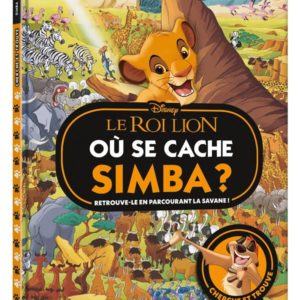 LE ROI LION - OU SE CACHE SIMBA ? - CHERCHE ET TROUVE - DISNEY