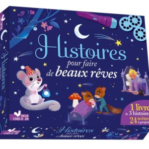 HISTOIRES POUR FAIRE DE BEAUX REVES - COFFRET LAMPE
