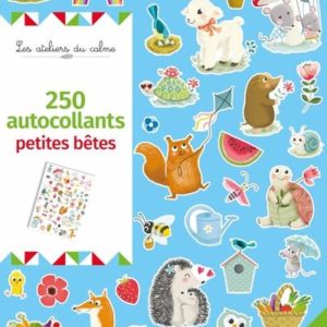 250 AUTOCOLLANTS - PETITES BETES