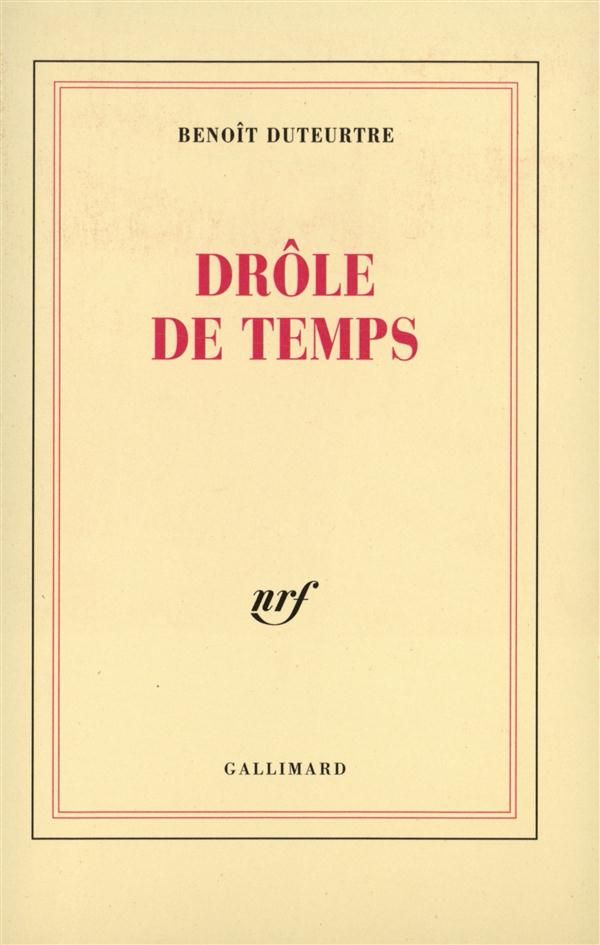 DROLE DE TEMPS
