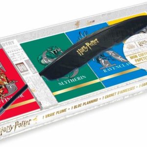 HARRY POTTER - COFFRET PAPETERIE AVEC PLUME ET CARNETS