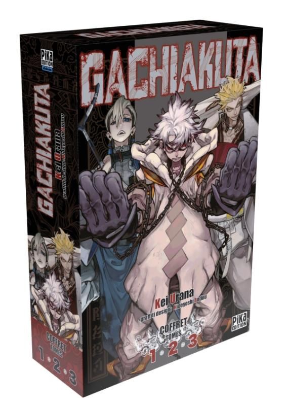 GACHIAKUTA COFFRET T01 A T03 - COFFRET 3 TOMES
