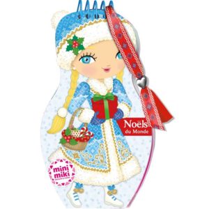 MINIMIKI - CARNET CREATIF - NOELS DU MONDE -  EDITION 2022
