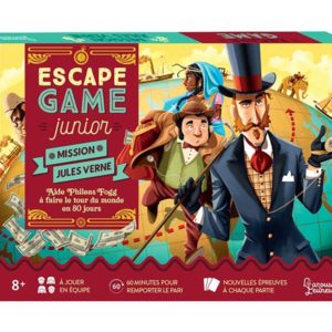 ESCAPE GAME JUNIOR - AIDE PHILEAS FOGG A FAIRE LE TOUR DU MONDE