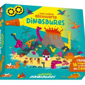 MON COFFRET DECOUVERTE DINOSAURES - COFFRET LAMPE