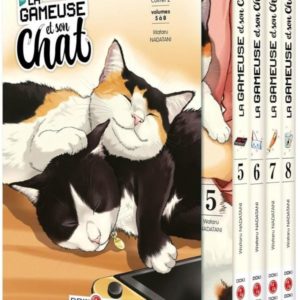 LA GAMEUSE ET SON CHAT - COFFRET VOL. 05 A 08