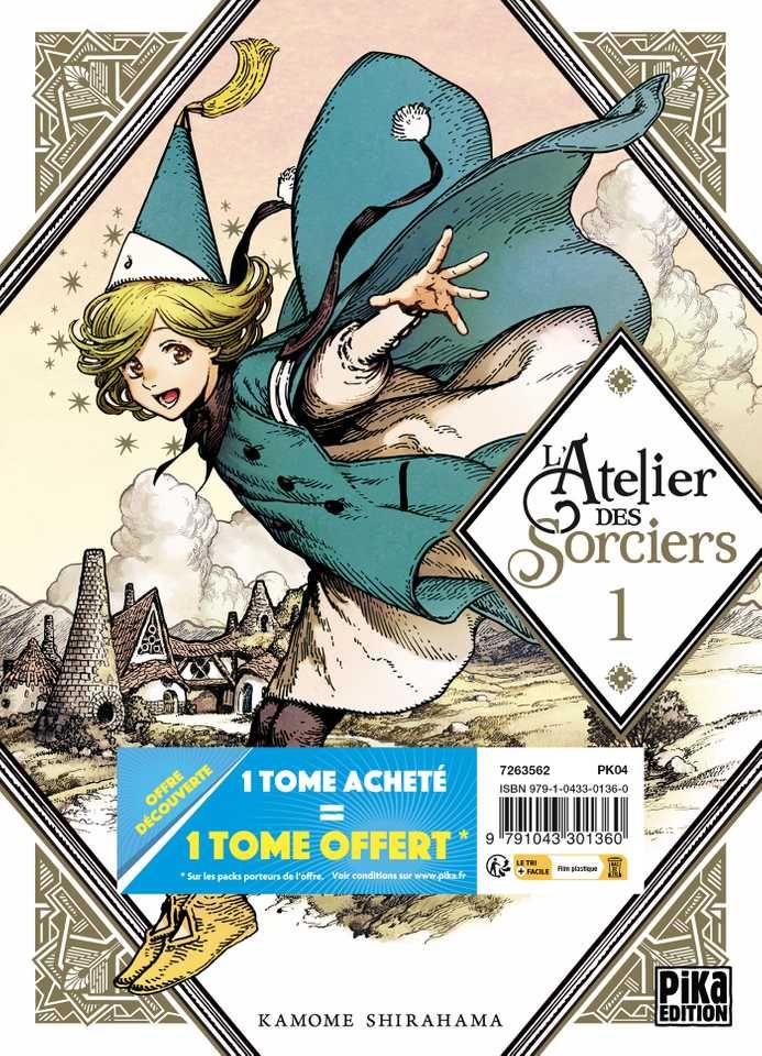 L'ATELIER DES SORCIERS PACK OFFRE DECOUVERTE T01 ET T02