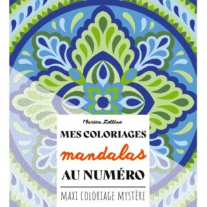 MES COLORIAGES AU NUMERO - MANDALAS