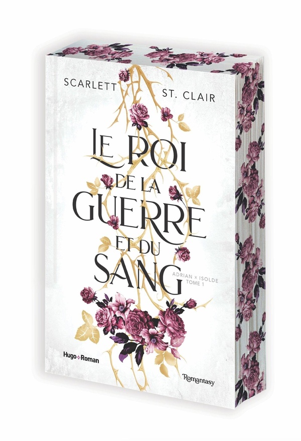ADRIAN & ISOLDE - LE ROI DE LA GUERRE ET DU SANG - BROCHE + JASPAGE - ADRIAN X ISOLDE TOME 01