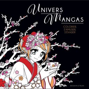 BLACK COLORIAGE - UNIVERS MANGAS