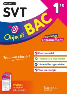 OBJECTIF BAC 2027 - 1RE SPECIALITE SVT
