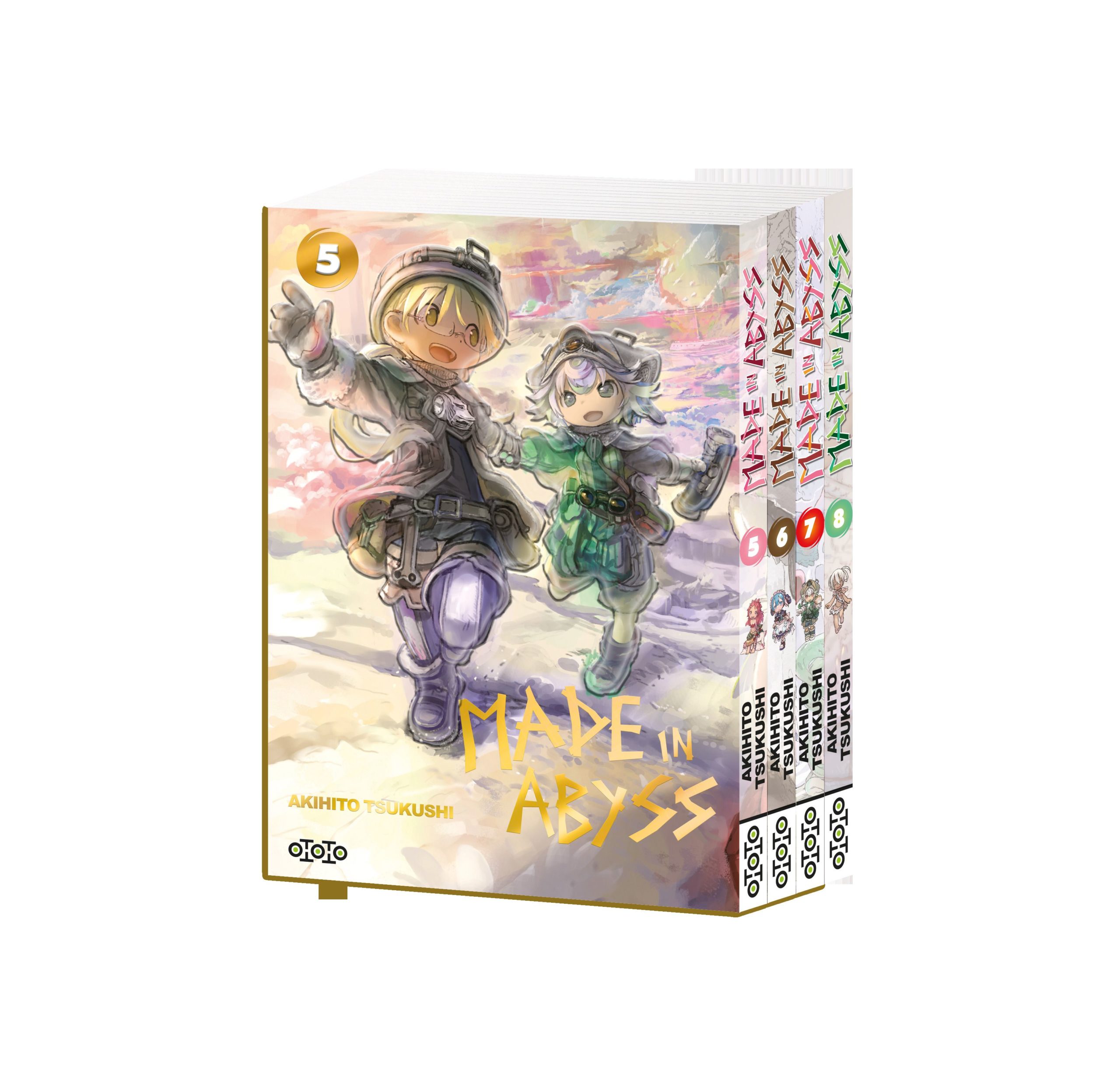 MADE IN ABYSS - PACK OR : MADE IN ABYSS T05 A T08 - EDITION SPECIALE