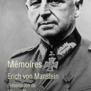 ERICH VON MANSTEIN. MEMOIRES