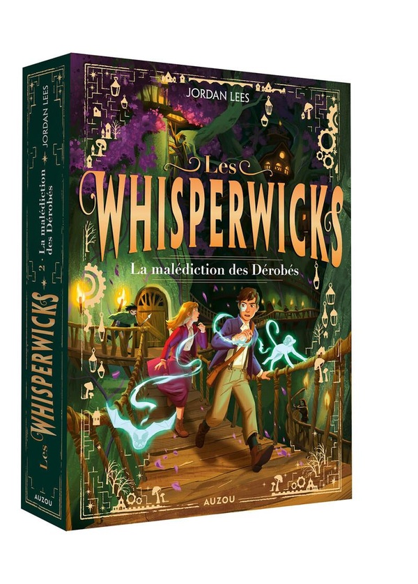 LES WHISPERWICKS - TOME 02 LA MALEDICTION DES DEROBES - VOL02