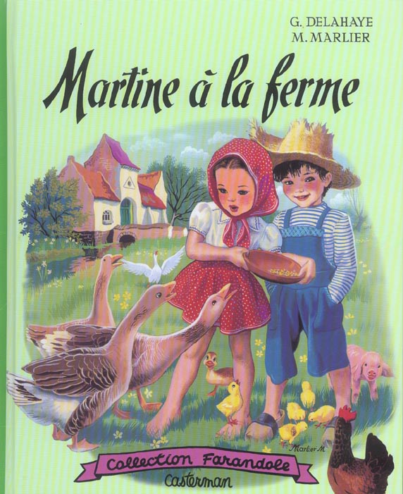 MARTINE FAC-SIMILE - MARTINE A LA FERME