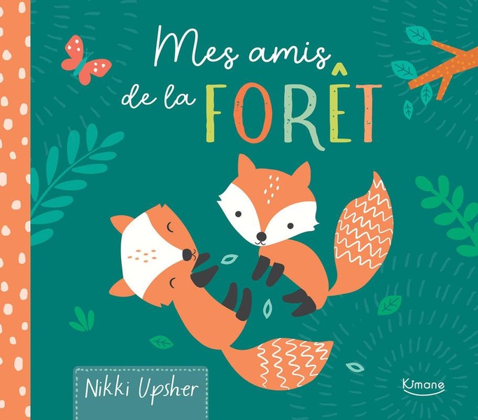 MES AMIS DE LA FORET - LIVRE EN TISSU POUR BEBE