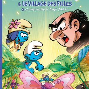 LES SCHTROUMPFS ET LE VILLAGE DES FILLES - TOME 8 - L'ETRANGE SORTILEGE DE TENEFEE FALIBULA
