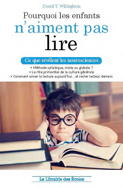 POURQUOI LES ENFANTS N'AIMENT PAS LIRE