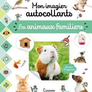 MON IMAGIER AUTOCOLLANTS - ANIMAUX FAMILIERS