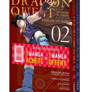 MANGA/DRAGON QUEST - PACK DECOUVERTE DRAGON QUEST - LES HERITIERS DE L'EMBLEME T01 & T02