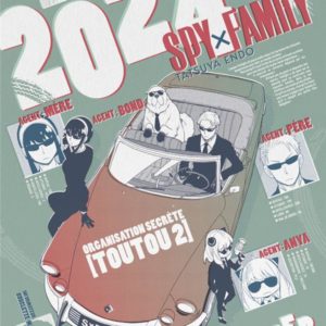 CALENDRIER SPY X FAMILY 2024
