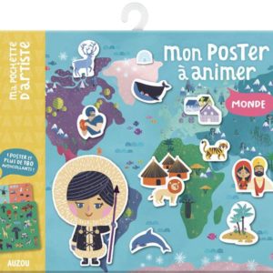 MA POCHETTE D'ARTISTE - MON POSTER A ANIMER MONDE