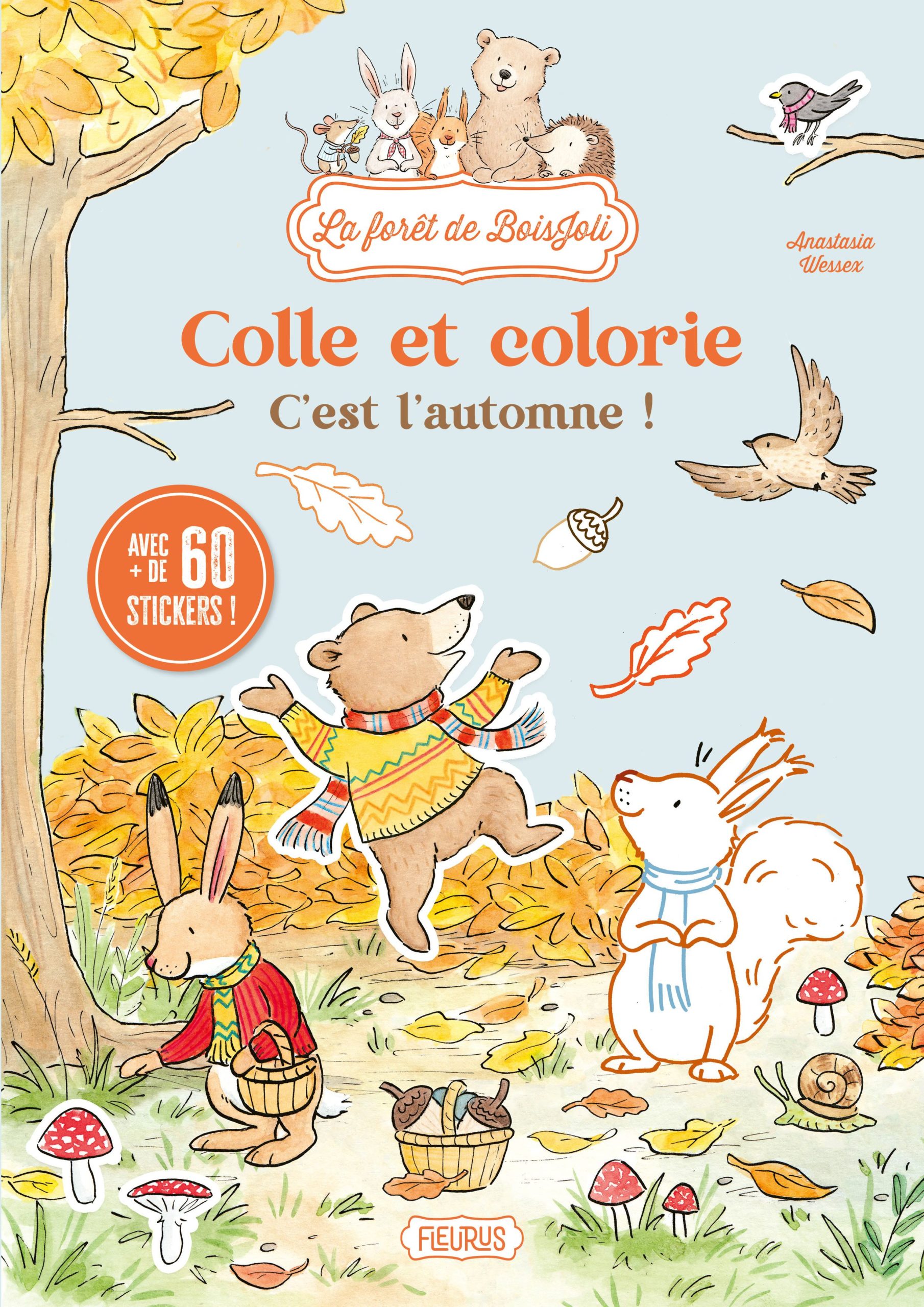 MES PREMIERS COLORIAGES. C'EST L'AUTOMNE !