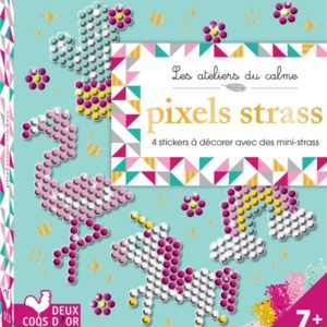 PIXELS STRASS - MINI BOITE AVEC ACCESSOIRES