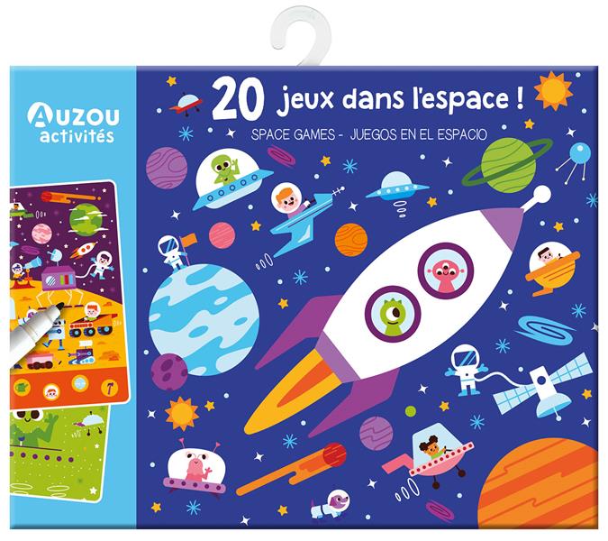 MA POCHETTE DE JEUX - 20 JEUX DANS L'ESPACE !