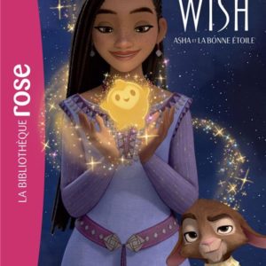 FILMS BB ROSE 8-10 - BIBLIOTHEQUE DISNEY - WISH : ASHA ET LA BONNE ETOILE - LE ROMAN DU FILM