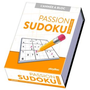 CALENDRIER SUDOKU EN 365 JOURS - ANNEE A BLOC