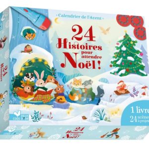 24 HISTOIRES POUR ATTENDRE NOEL - COFFRET LAMPE