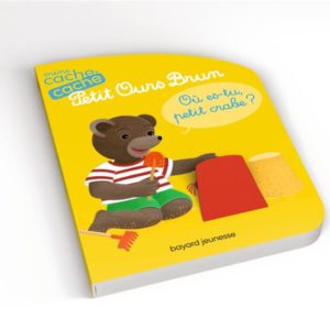 MINI CACHE-CACHE PETIT OURS BRUN - OU ES-TU PETIT CRABE ?