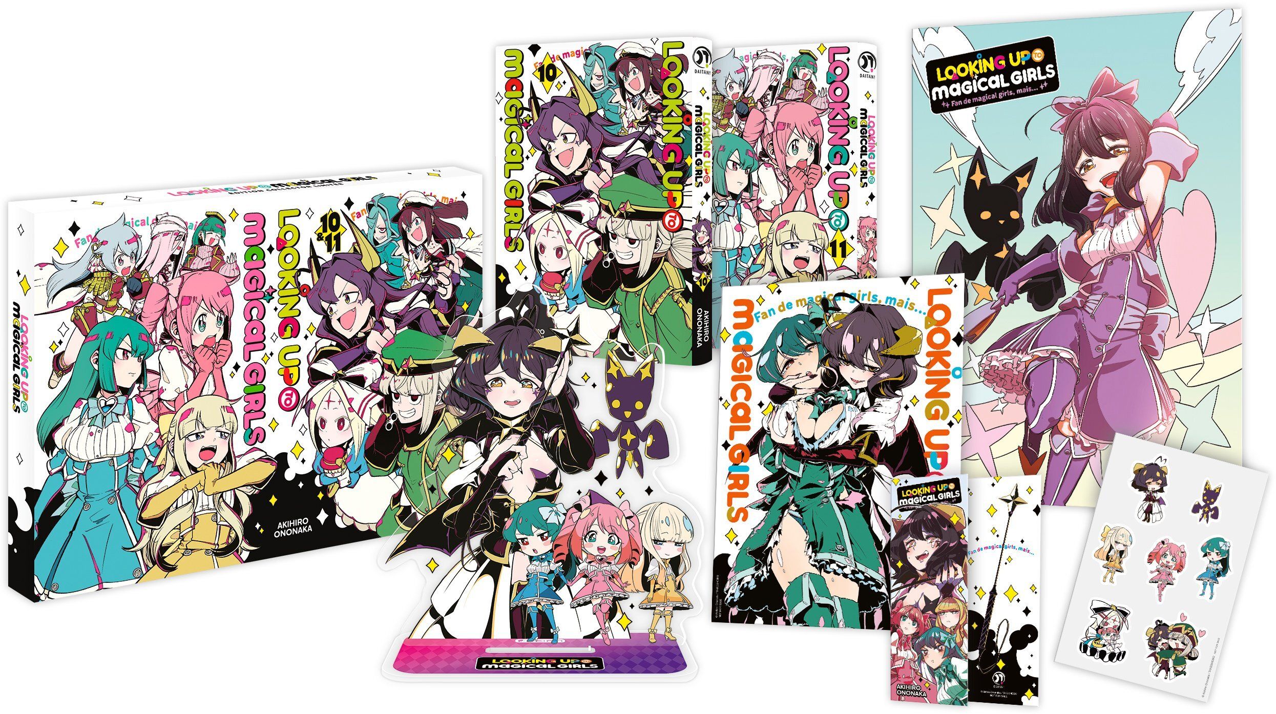 LOOKING UP TO MAGICAL GIRLS (TOMES 10 & 11 ) - EDITION LIMITEE - T01 - LOOKING UP TO MAGICAL GIRLS (