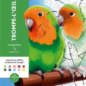 COLORIAGES MYSTERES - TROMPE L'OEIL