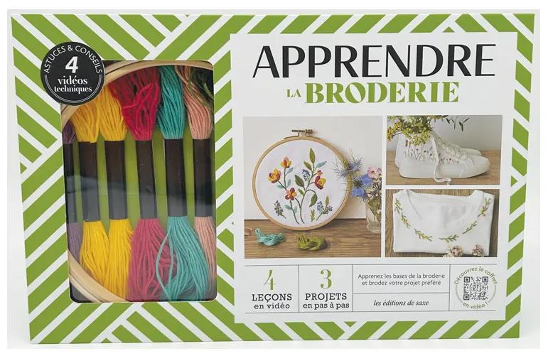 COFFRET LES BASES DE LA BRODERIE