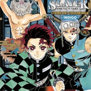 DEMON SLAYER - LIVRE DE COLORIAGE N 04 : INDIGO