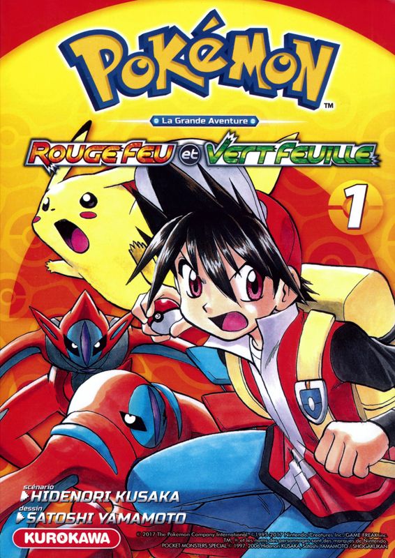 POKEMON ROUGE FEU ET VERT FEUILLE/EMERAUDE - TOME 1