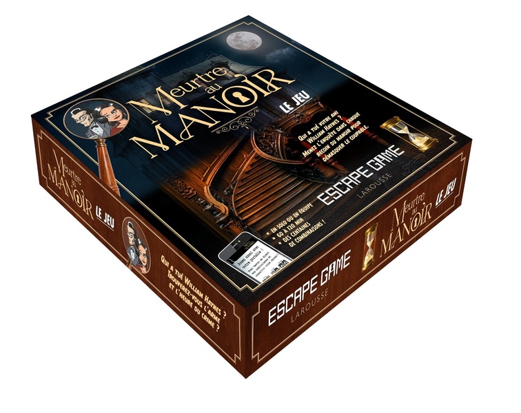 MEURTRE AU MANOIR - COFFRET JEU