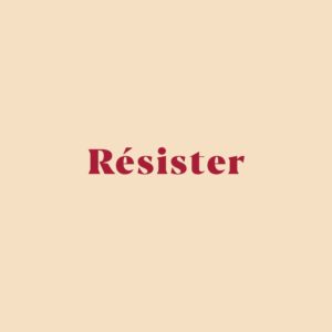 RESISTER