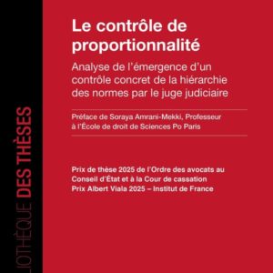 LE CONTROLE DE PROPORTIONNALITE - ANALYSE DE L'EMERGENCE D'UN CONTROLE CONCRET DE LA HIERARCHIE DES